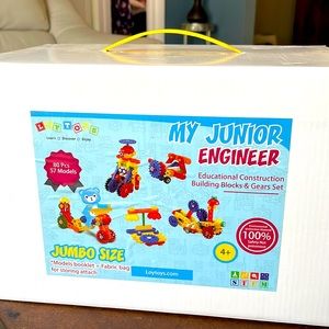My Junior Engineer Building Blocks & Gear Set